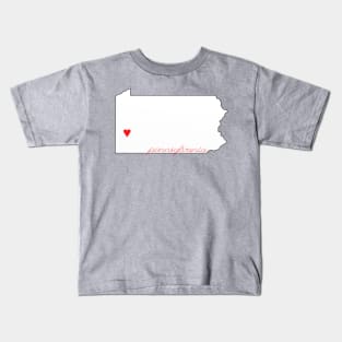 Pittsburgh PA Kids T-Shirt